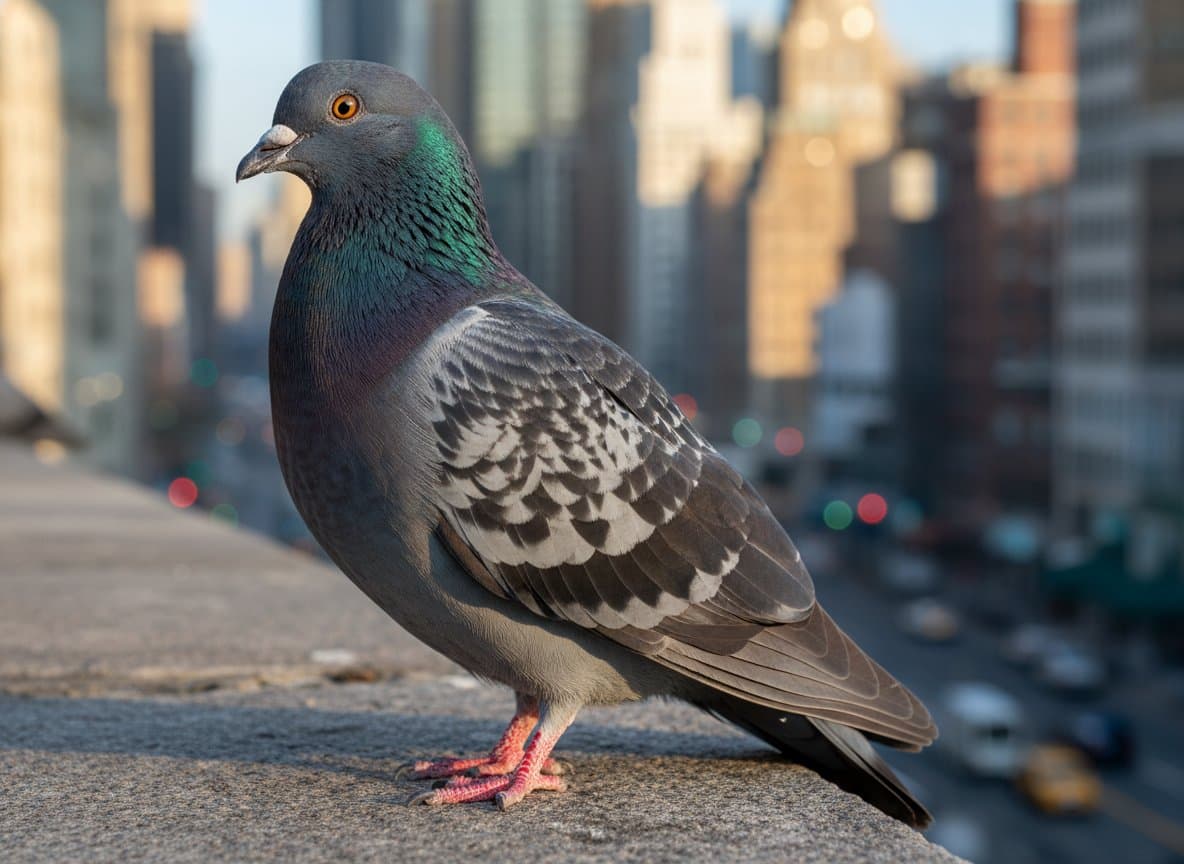 Birds (Pigeons, Starlings, Sparrows)